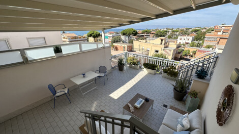 Santa Marinella – Meraviglioso attico in centro
